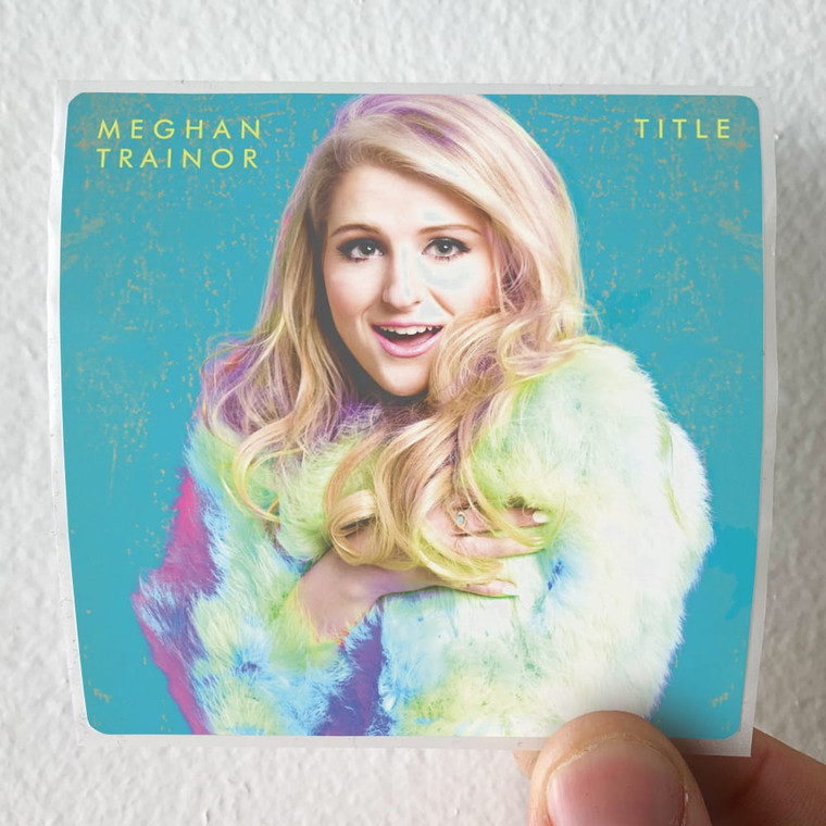Meghan Trainor Title 1 Album Cover Sticker