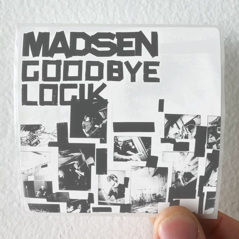 Madsen Goodbye Logik 1 Album Cover Sticker