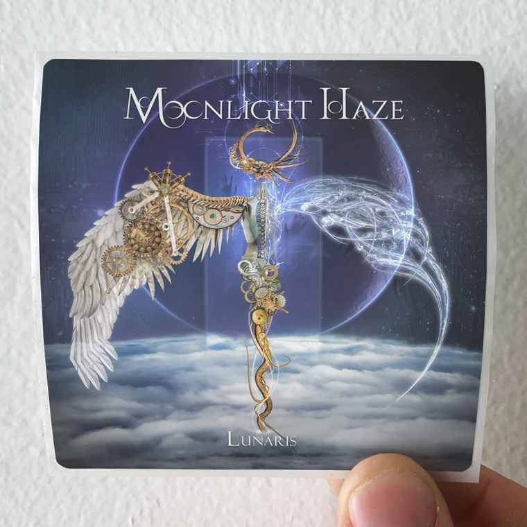 Moonlight Haze Lunaris Album Cover Sticker