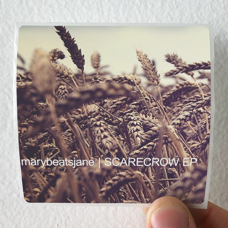 Mary Beats Jane Scarecrow Album Cover Sticker