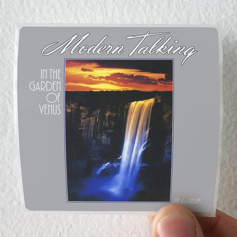 Modern Talking In The Garden Of Venus The 6Th Album Album Cover Sticker