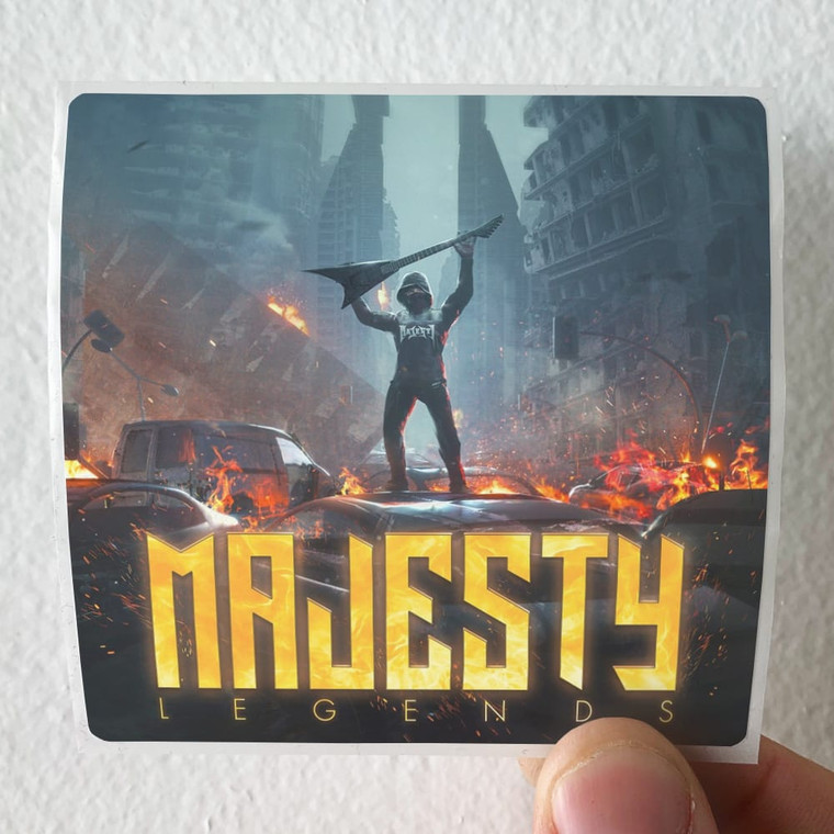 Majesty Legends Album Cover Sticker