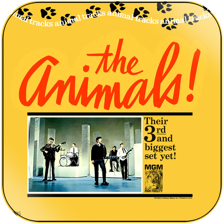 The Animals Animal Tracks-1 Album Cover Sticker Album Cover Sticker