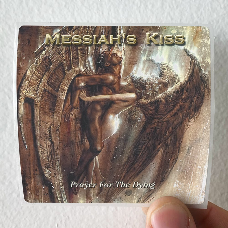 Messiahs Kiss Prayer For The Dying Album Cover Sticker