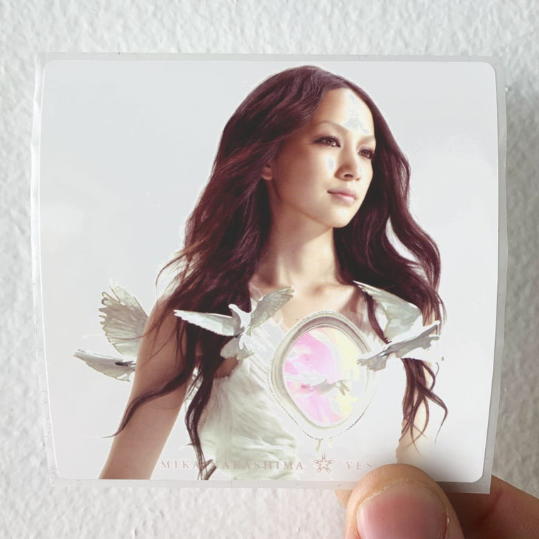 Mika Nakashima Yes Album Cover Sticker