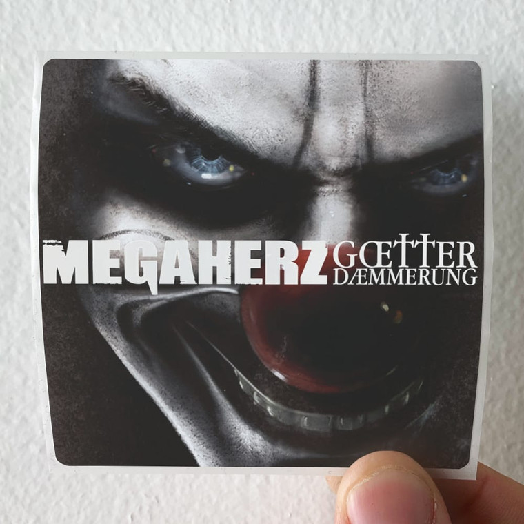 Megaherz Gtterdmmerung Album Cover Sticker