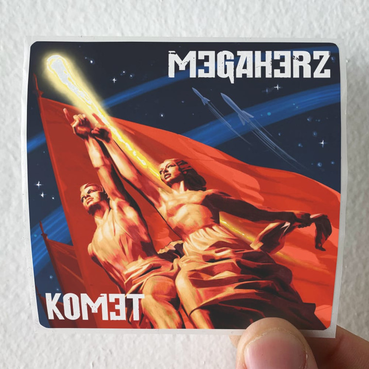 Megaherz Komet Album Cover Sticker