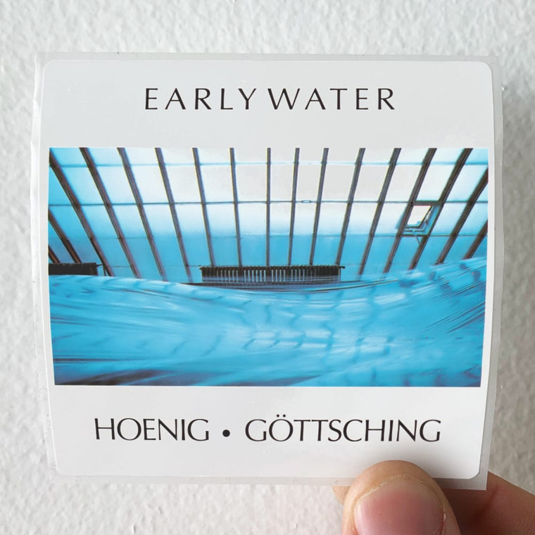 Michael Hoenig Early Water Album Cover Sticker