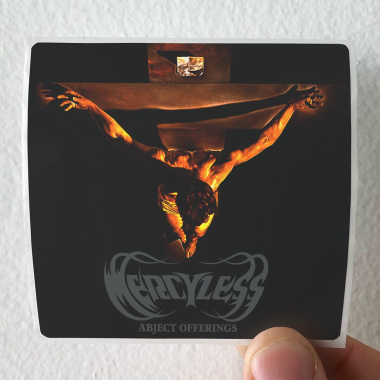Mercyless Abject Offerings Album Cover Sticker