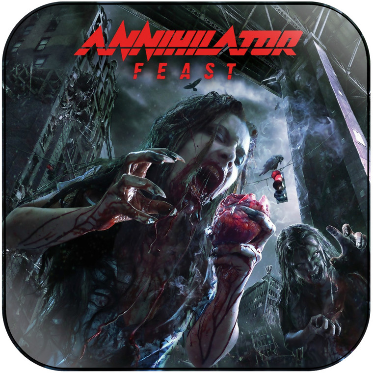Annihilator Feast Album Cover Sticker Album Cover Sticker Annihilator Feast Album Cover Sticker Album Cover Sticker