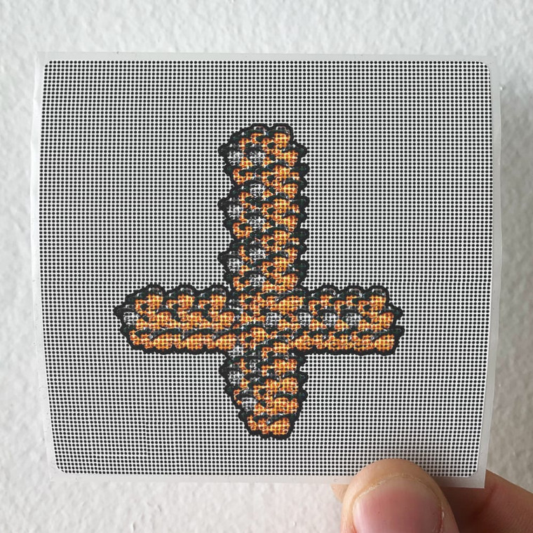 MellowHype Blackenedwhite Album Cover Sticker