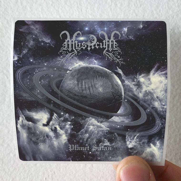 Mysticum Planet Satan Album Cover Sticker