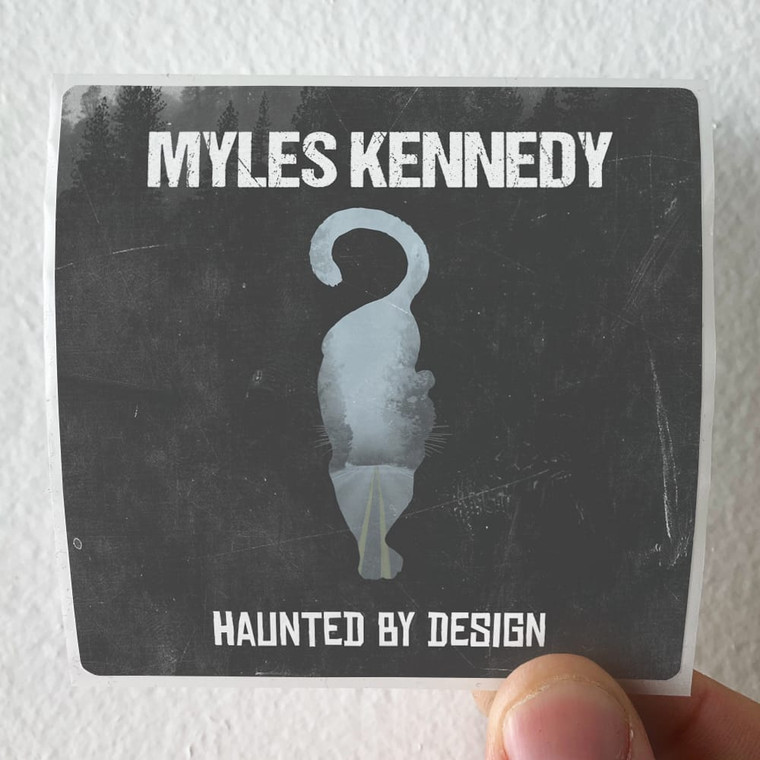Myles Kennedy Haunted By Design Album Cover Sticker Myles Kennedy Haunted By Design Album Cover Sticker