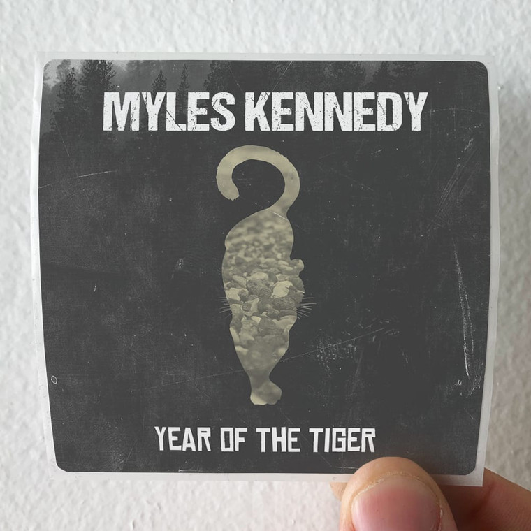 Myles Kennedy Year Of The Tiger 1 Album Cover Sticker