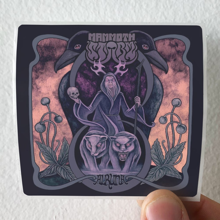 Mammoth Storm Alruna Album Cover Sticker