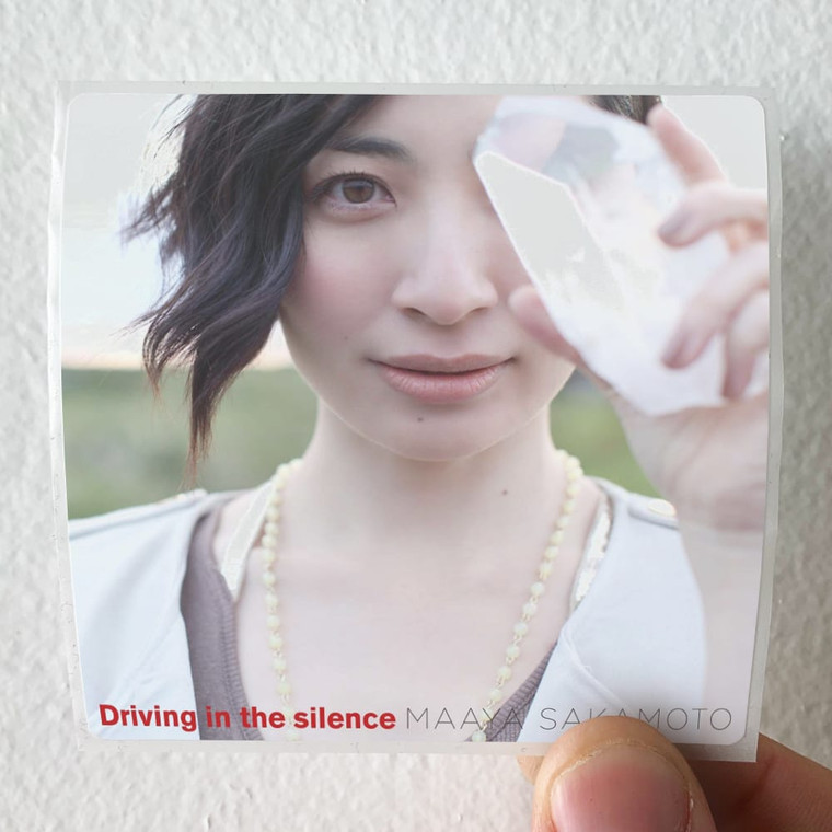 Maaya Sakamoto Driving In The Silence Album Cover Sticker