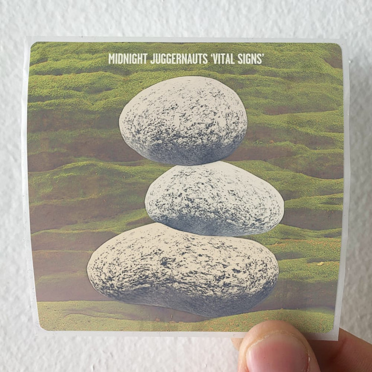 Midnight Juggernauts Vital Signs Album Cover Sticker