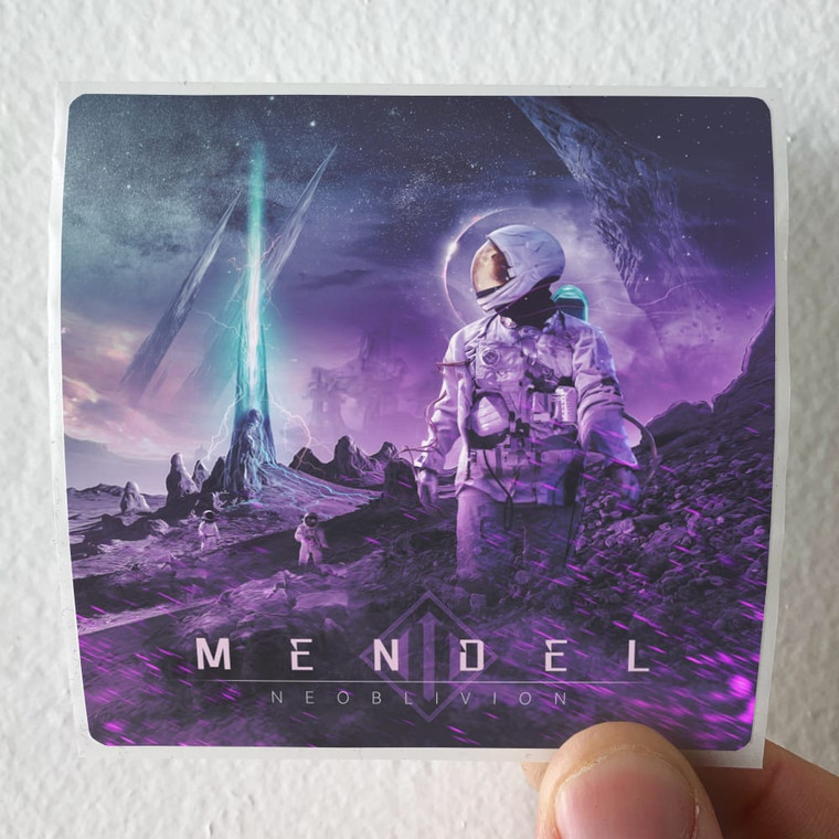 Mendel Neoblivion Album Cover Sticker