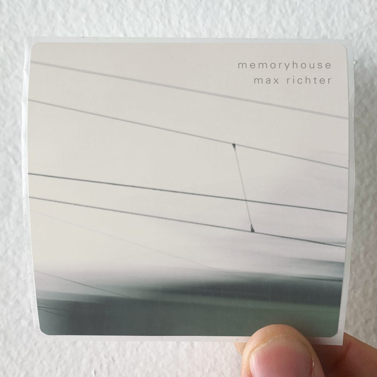 Max Richter Memoryhouse Album Cover Sticker