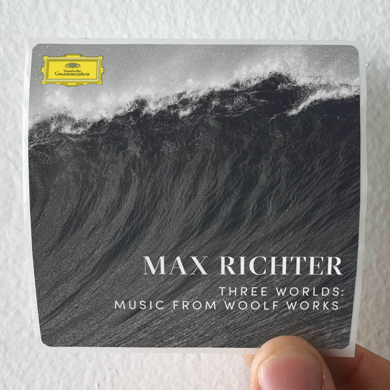 Max Richter Three Worlds Music From Woolf Works Album Cover Sticker