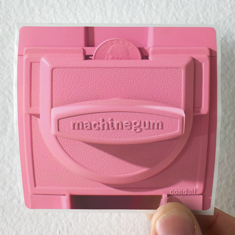 machinegum Conduit Album Cover Sticker