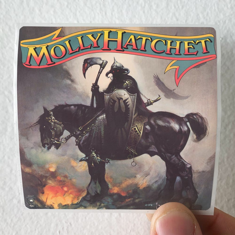 Molly Hatchet Molly Hatchet Album Cover Sticker