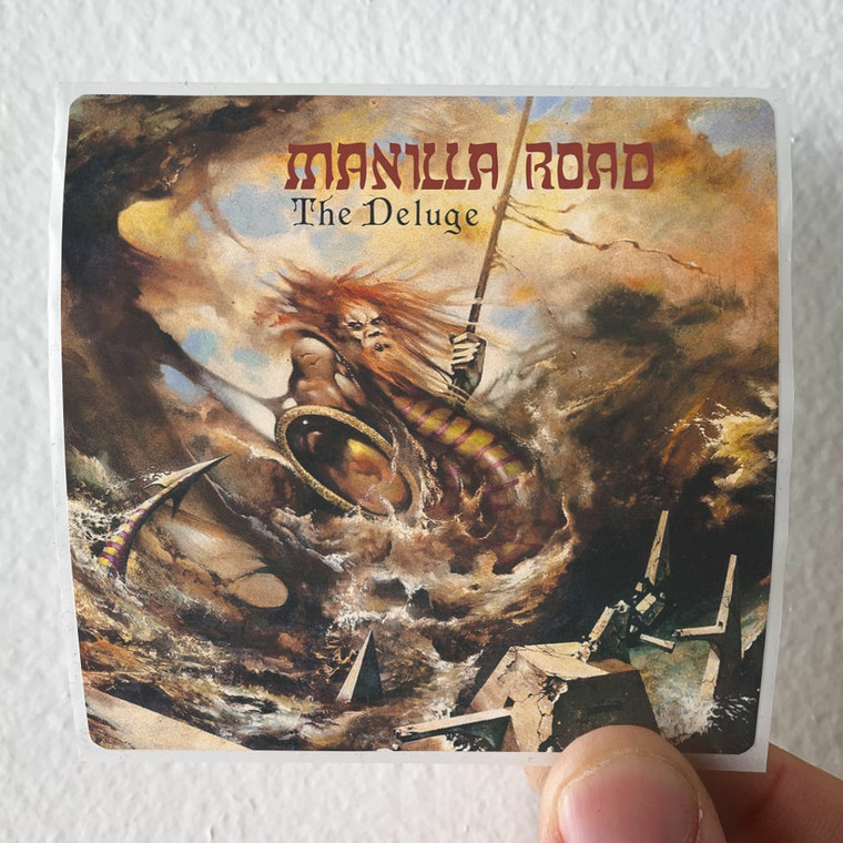 Manilla Road The Deluge 1 Album Cover Sticker