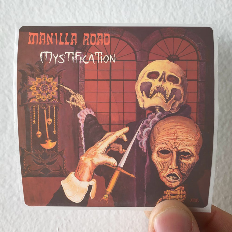 Manilla Road Mystification 1 Album Cover Sticker