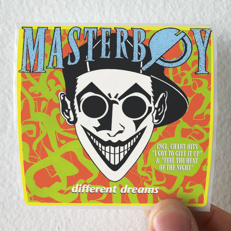Masterboy Different Dreams Album Cover Sticker