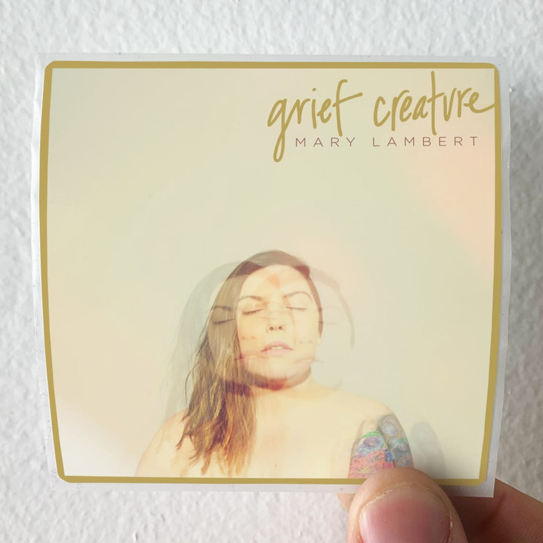 Mary Lambert Grief Creature Album Cover Sticker