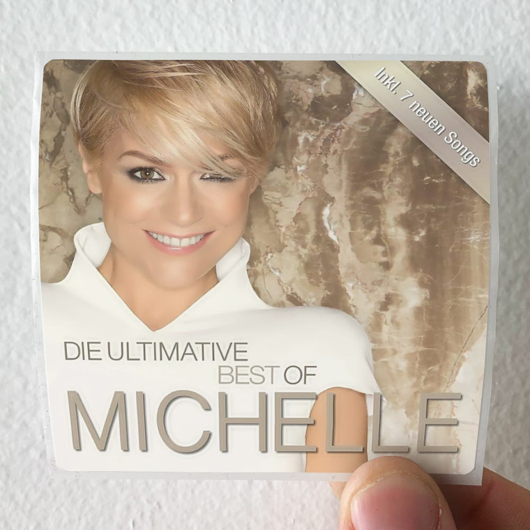 Michelle Die Ultimative Best Of Album Cover Sticker