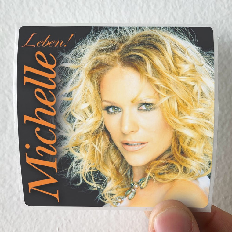 Michelle Leben Album Cover Sticker