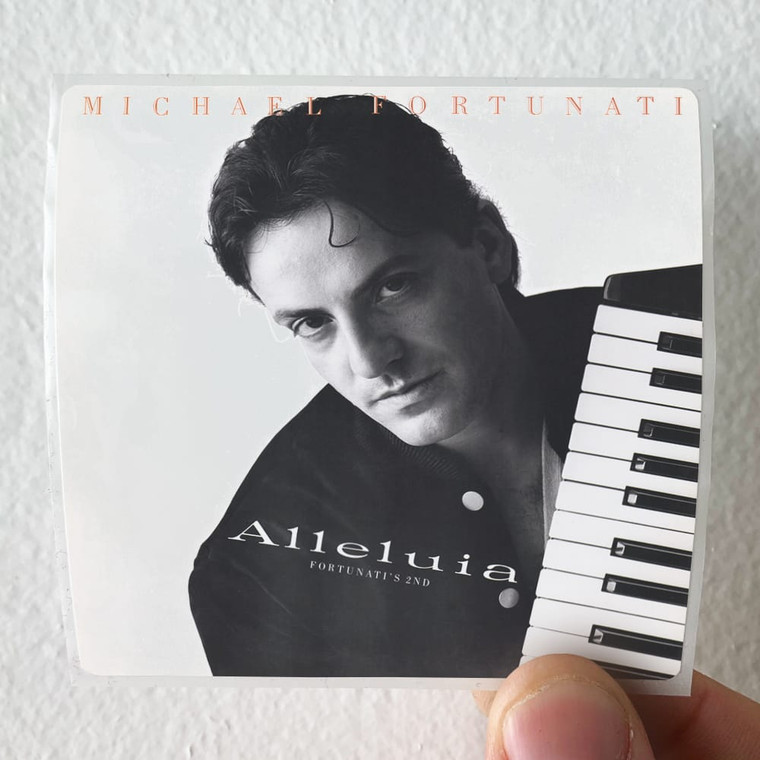 Michael Fortunati Alleluia Fortunatis 2Nd Album Cover Sticker