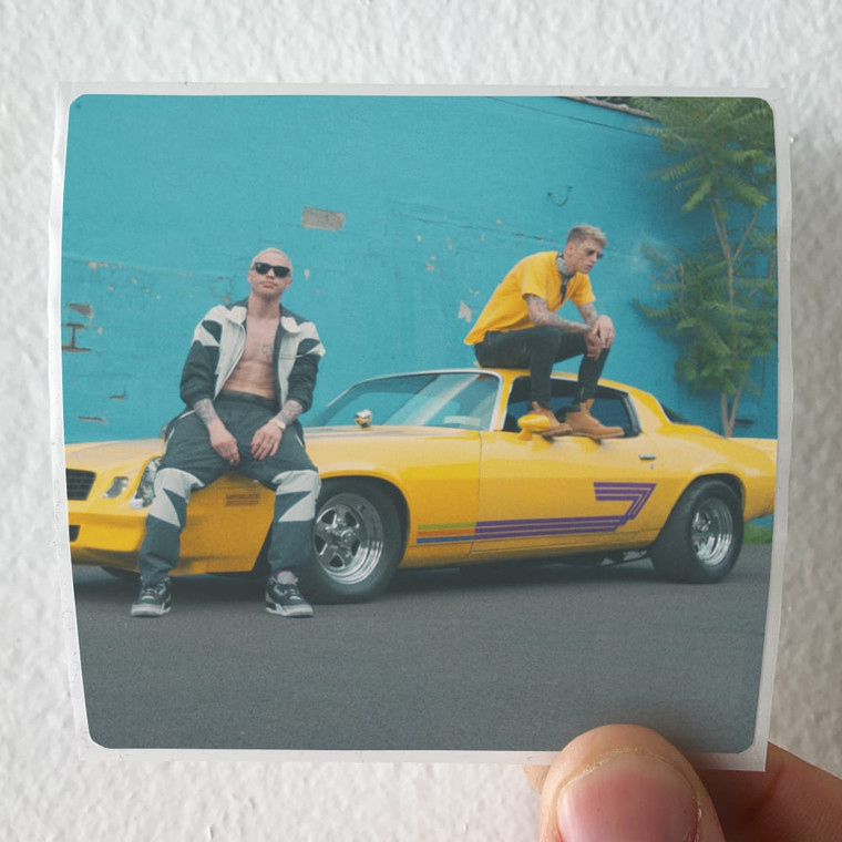 Machine Gun Kelly Loco Album Cover Sticker