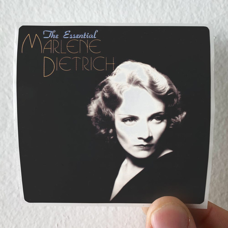 Marlene Dietrich The Essential Marlene Dietrich Album Cover Sticker