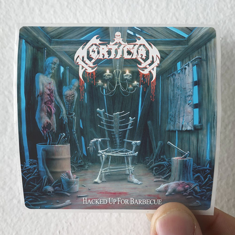 Mortician Hacked Up For Barbecue 1 Album Cover Sticker