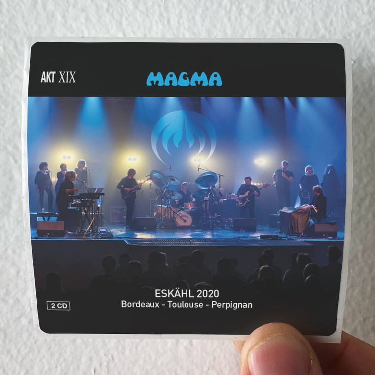 Magma Eskhl 2020 Album Cover Sticker
