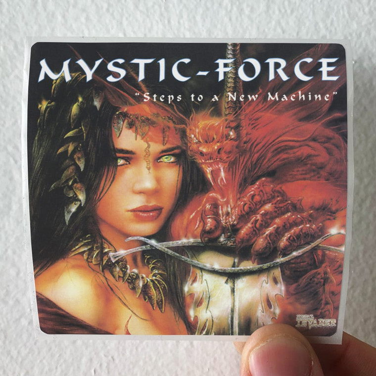 Mystic Force Steps To A New Machine Album Cover Sticker