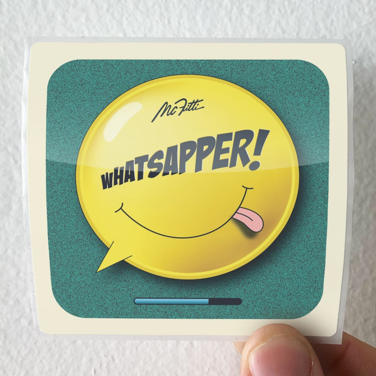 MC Fitti Whatsapper Album Cover Sticker