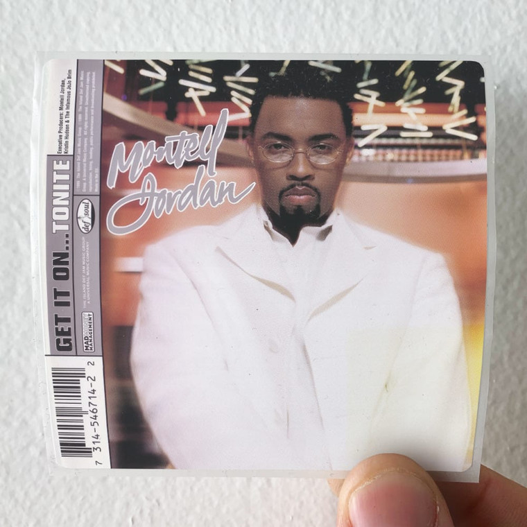 Montell Jordan Get It On Tonite Album Cover Sticker