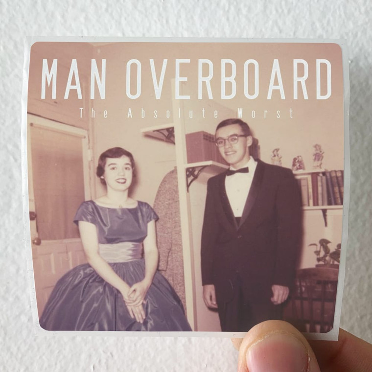 Man Overboard The Absolute Worst Album Cover Sticker