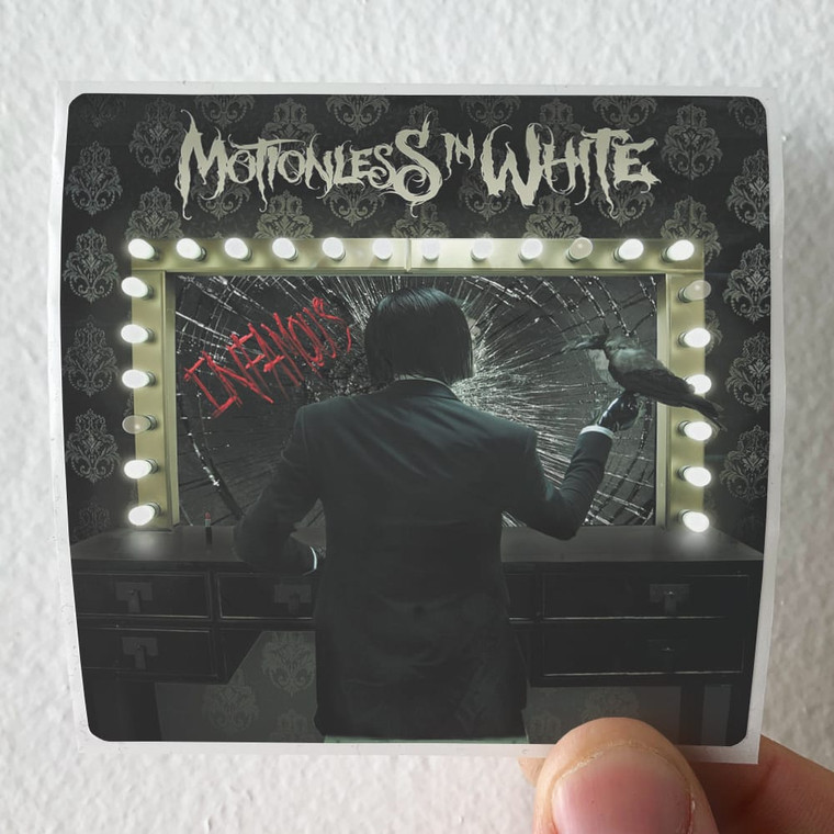 Motionless In White Infamous Album Cover Sticker