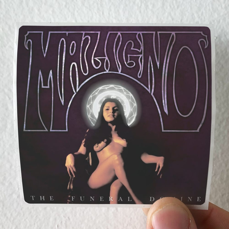 Maligno The Funeral Domine Album Cover Sticker