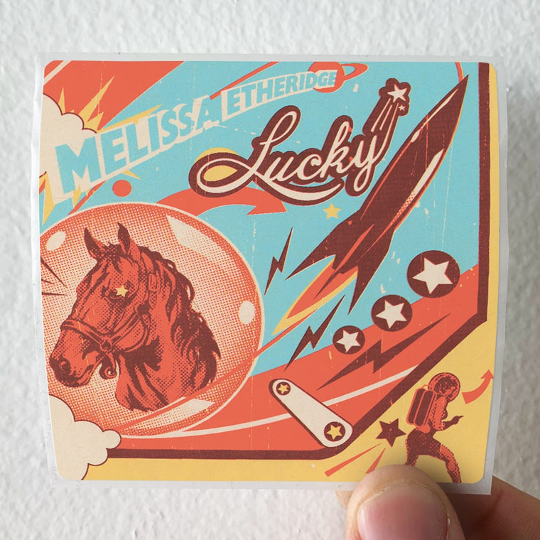 Melissa Etheridge Lucky Album Cover Sticker