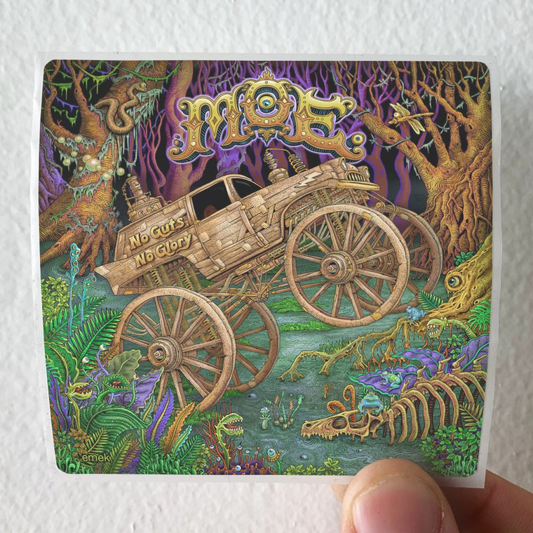 moe No Guts No Glory Album Cover Sticker