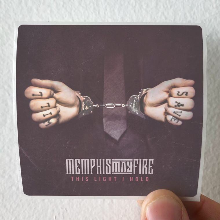 Memphis May Fire This Light I Hold Album Cover Sticker
