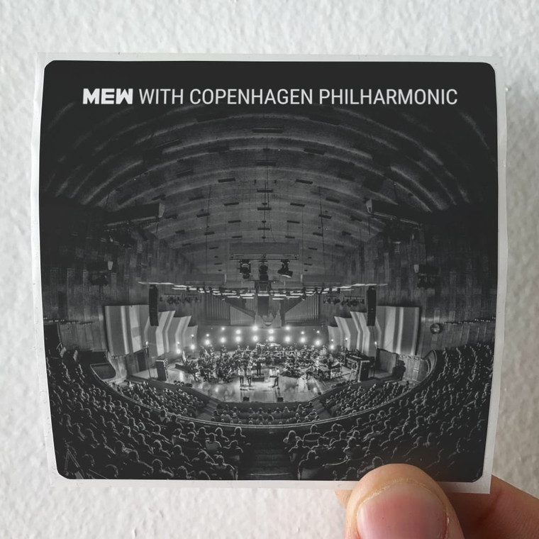 Mew Mew With Copenhagen Philharmonic Album Cover Sticker