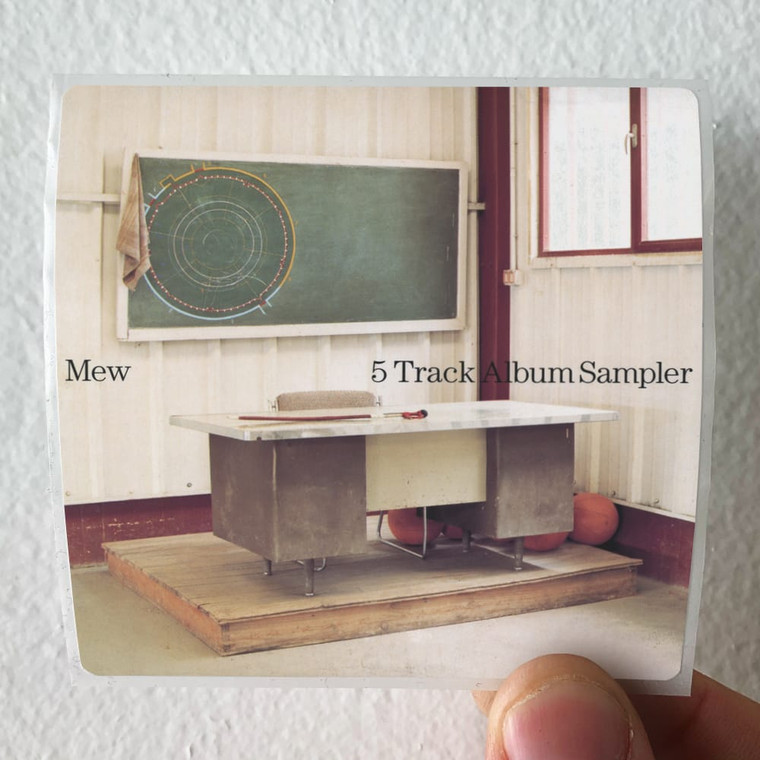 Mew 5 Track Album Sampler Album Cover Sticker