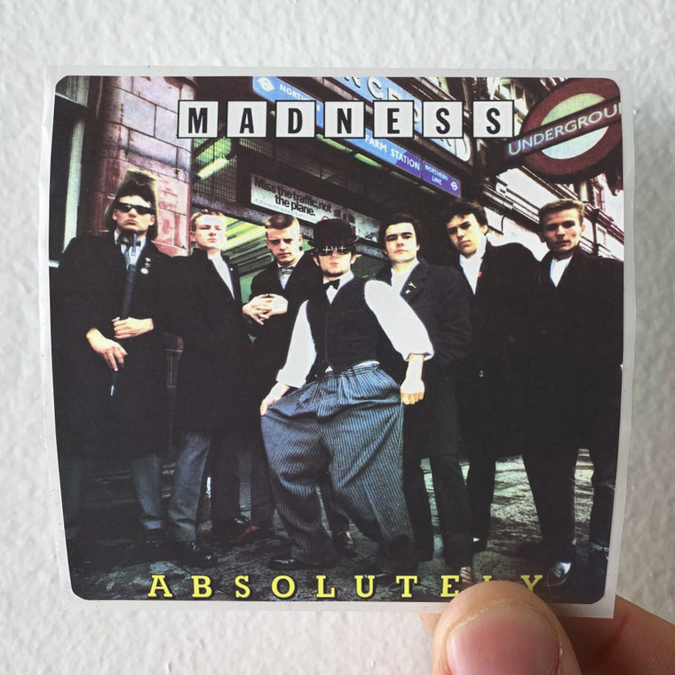 Madness Absolutely Album Cover Sticker