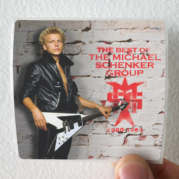 Michael Schenker Group The Best Of The Michael Schenker Group Album Cover Sticker